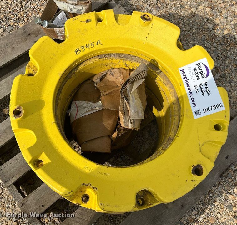 image for item DK7865 (2) John Deere wheel weights