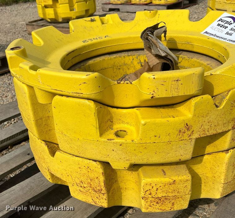 image for item DK7865 (2) John Deere wheel weights