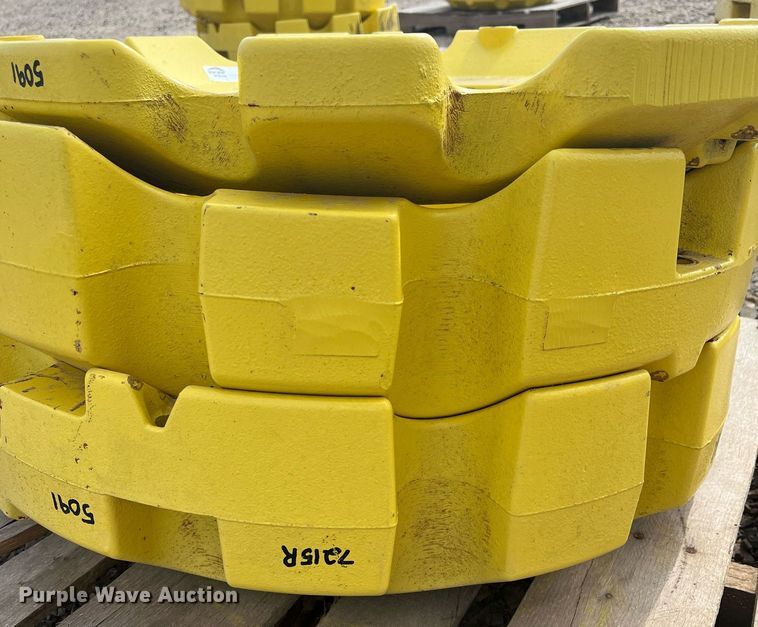 image for item DK7866 (2) John Deere wheel weights