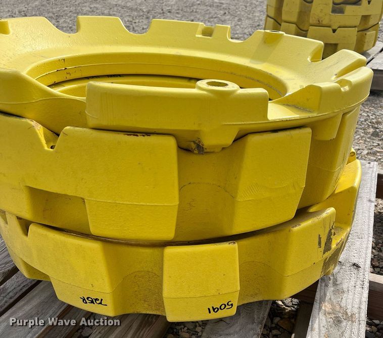 image for item DK7866 (2) John Deere wheel weights