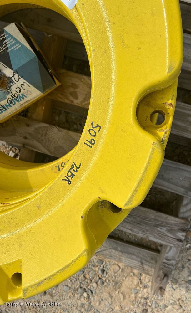 image for item DK7866 (2) John Deere wheel weights