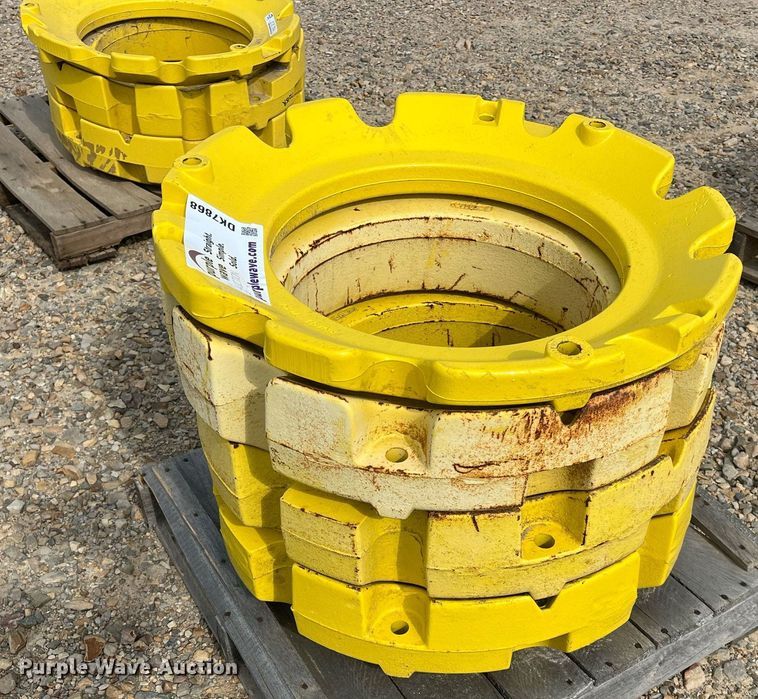 image for item DK7868 John Deere wheels weights