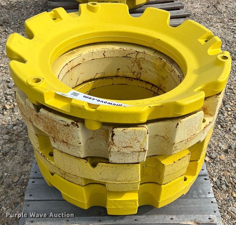 image for item DK7868 John Deere wheels weights