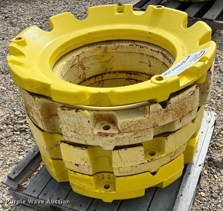 image for item DK7868 John Deere wheels weights
