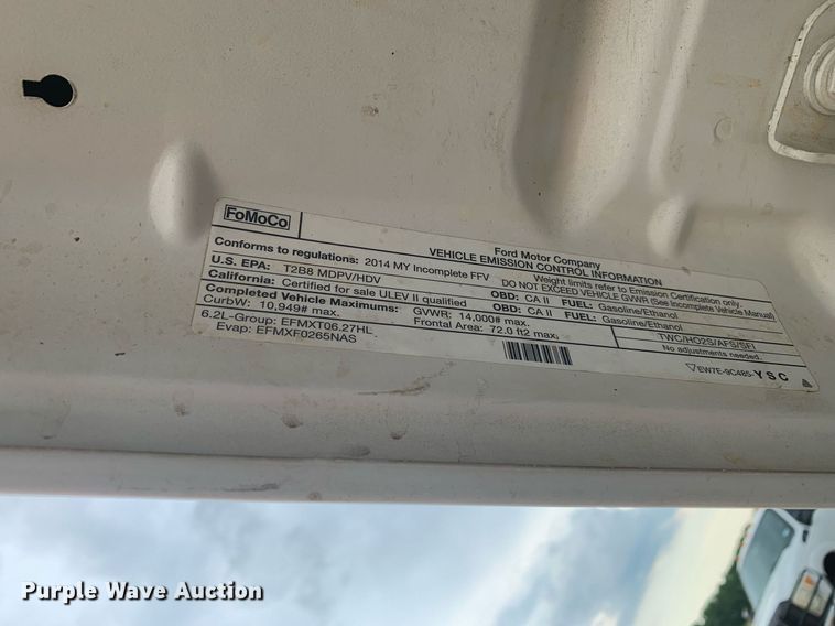 image for item DK7879 2014 Ford F350 Super Duty  bale bed pickup truck