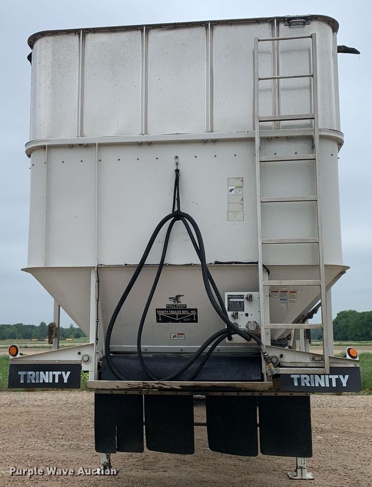 image for item DK7883 2015 Trinity Eagle Bridge  live bottom trailer