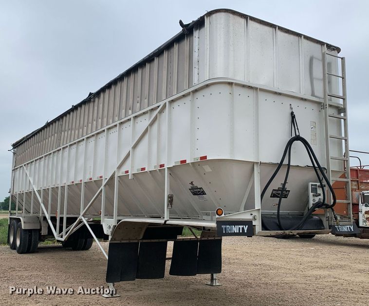 image for item DK7883 2015 Trinity Eagle Bridge  live bottom trailer