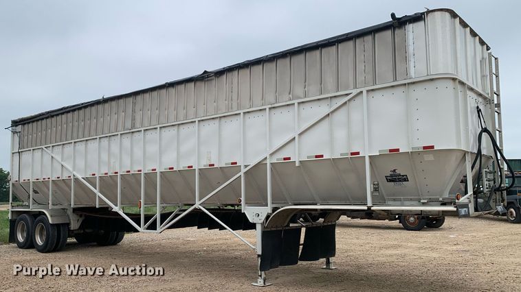 image for item DK7883 2015 Trinity Eagle Bridge  live bottom trailer