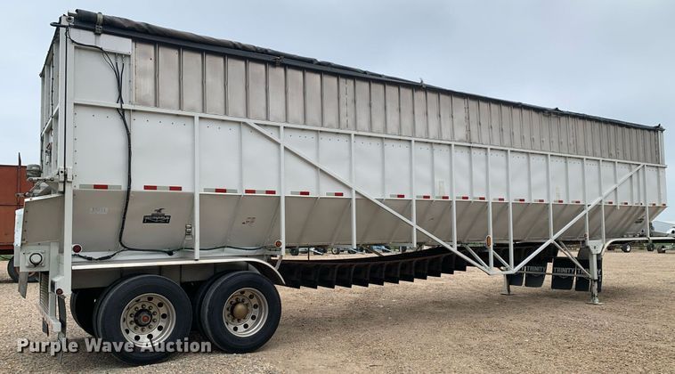 image for item DK7883 2015 Trinity Eagle Bridge  live bottom trailer