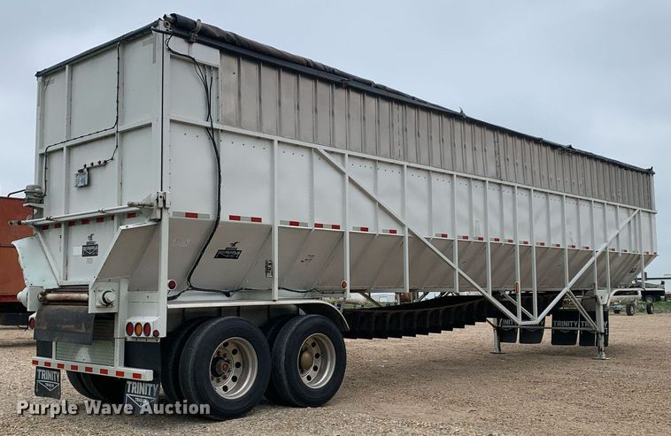 image for item DK7883 2015 Trinity Eagle Bridge  live bottom trailer