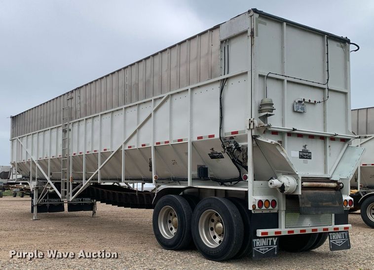 image for item DK7883 2015 Trinity Eagle Bridge  live bottom trailer