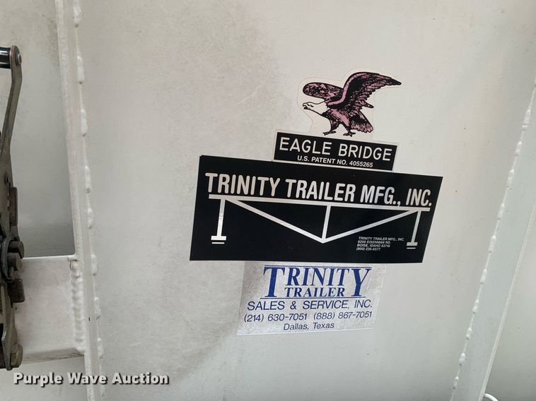 image for item DK7883 2015 Trinity Eagle Bridge  live bottom trailer