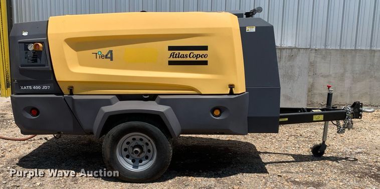 image for item DK7888 2016 Atlas Copco XATS400JD7  air compressor