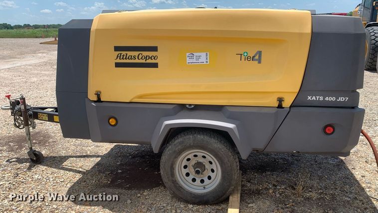 image for item DK7888 2016 Atlas Copco XATS400JD7  air compressor