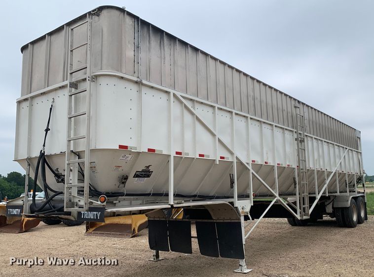 image for item DK7891 2015 Trinity Eagle Bridge  live bottom trailer