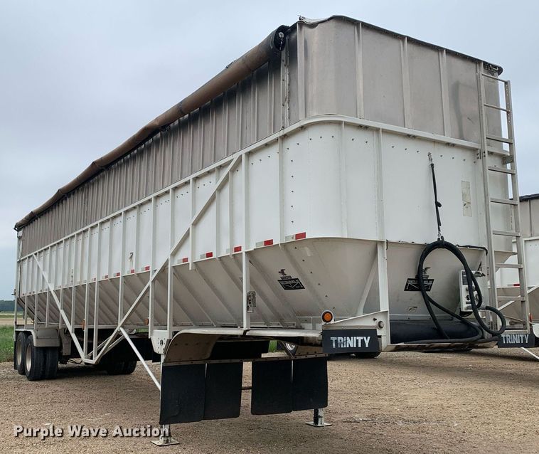 image for item DK7891 2015 Trinity Eagle Bridge  live bottom trailer