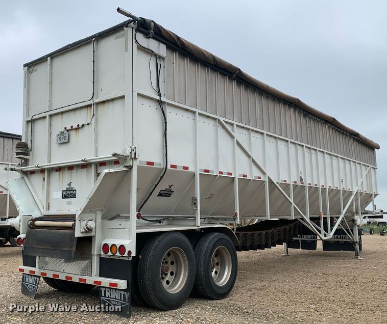 image for item DK7891 2015 Trinity Eagle Bridge  live bottom trailer