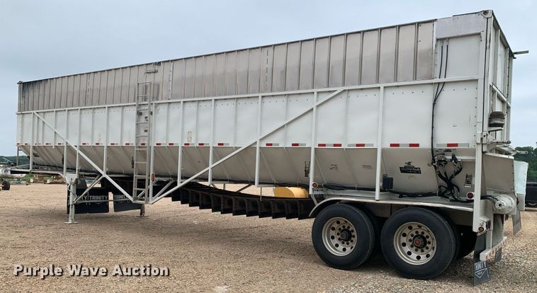 image for item DK7891 2015 Trinity Eagle Bridge  live bottom trailer