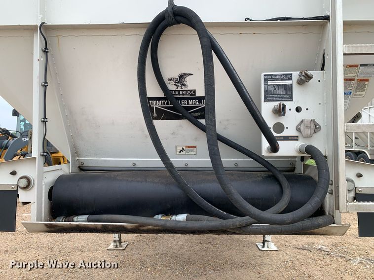 image for item DK7891 2015 Trinity Eagle Bridge  live bottom trailer