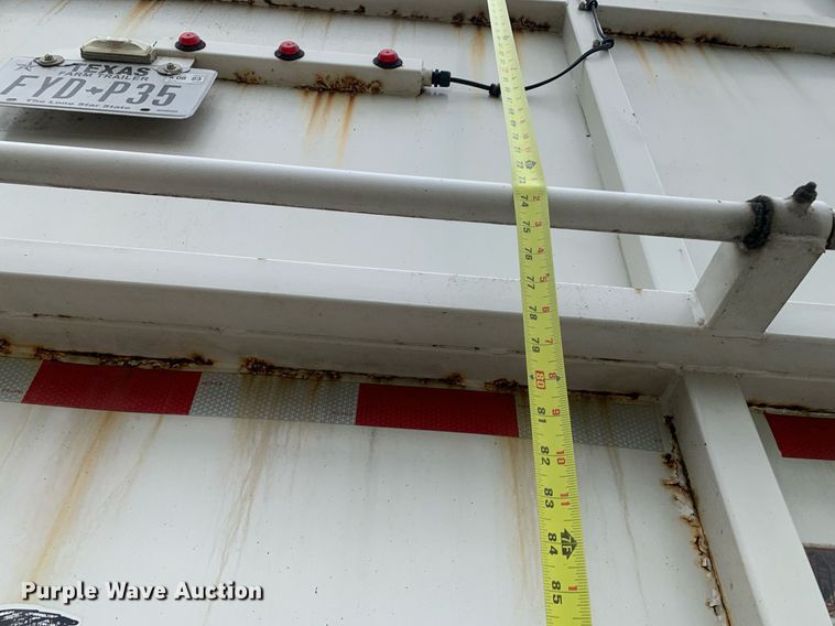 image for item DK7891 2015 Trinity Eagle Bridge  live bottom trailer