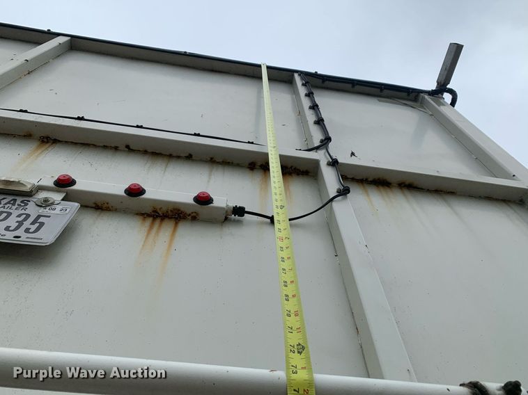 image for item DK7891 2015 Trinity Eagle Bridge  live bottom trailer