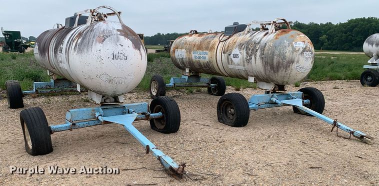 image for item DK7903 (2) NH3 tanks