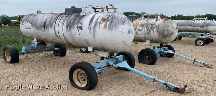 image for item DK7903 (2) NH3 tanks