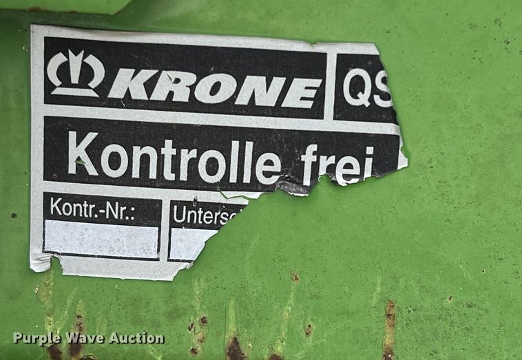 image for item DK7931 Krone KW 5.50/4X7T  hay tedder