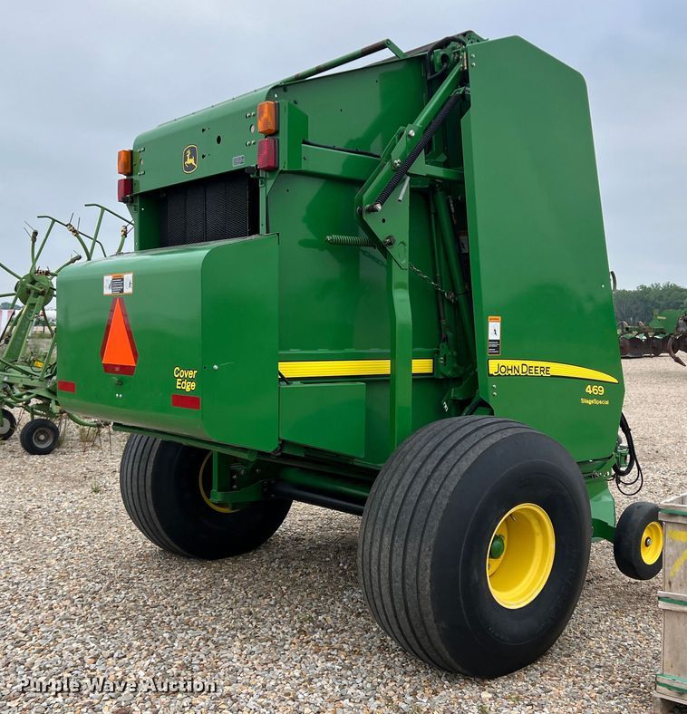 image for item DK7932 2013 John Deere 469  round baler