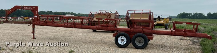 image for item DK7933 Red Rhino  hay bale trailer