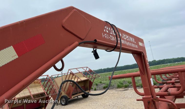 image for item DK7933 Red Rhino  hay bale trailer