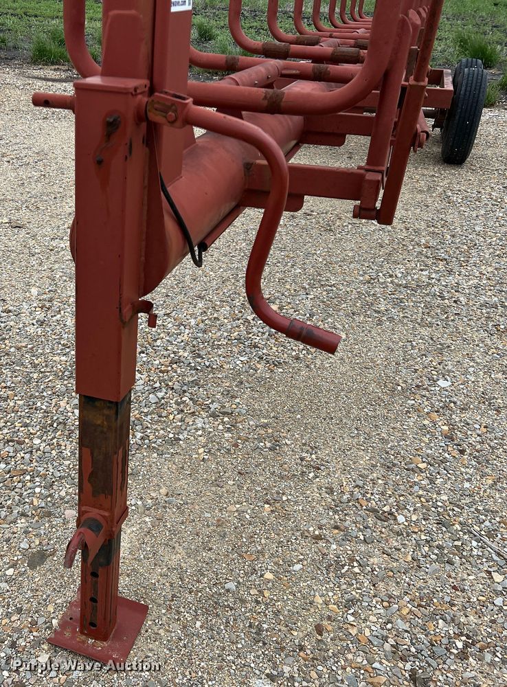 image for item DK7933 Red Rhino  hay bale trailer