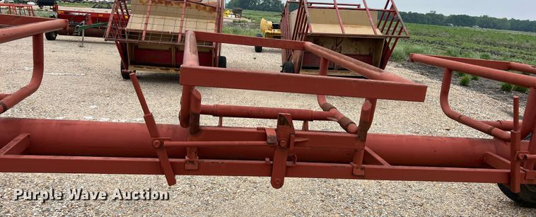 image for item DK7933 Red Rhino  hay bale trailer