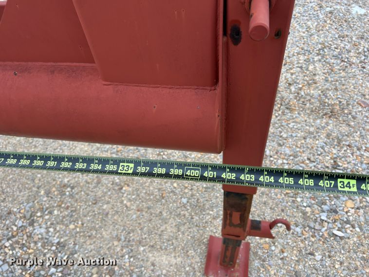 image for item DK7933 Red Rhino  hay bale trailer