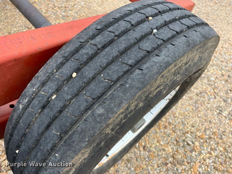 image for item DK7933 Red Rhino  hay bale trailer