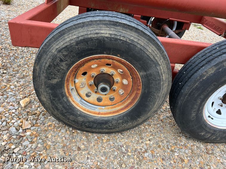 image for item DK7933 Red Rhino  hay bale trailer