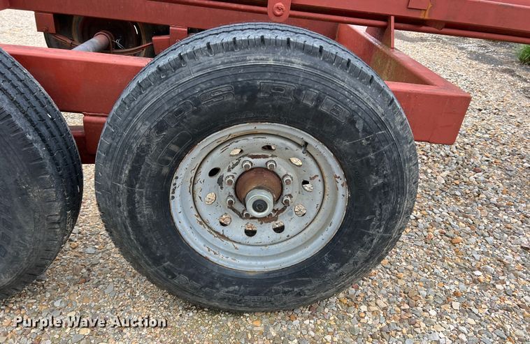 image for item DK7933 Red Rhino  hay bale trailer