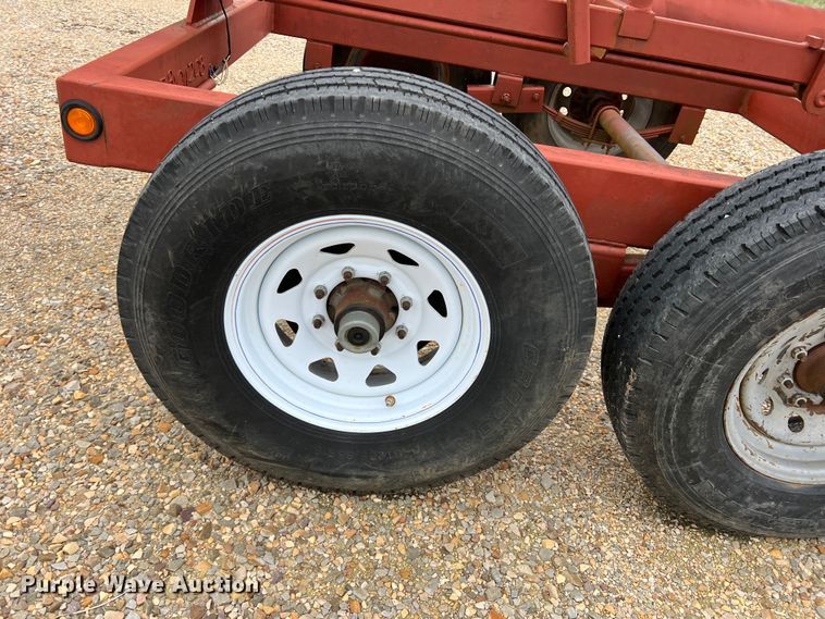 image for item DK7933 Red Rhino  hay bale trailer