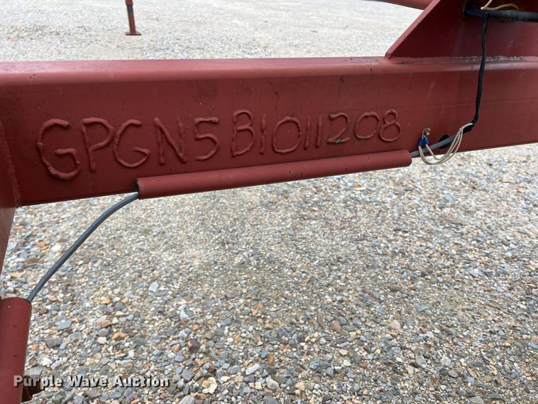 image for item DK7933 Red Rhino  hay bale trailer