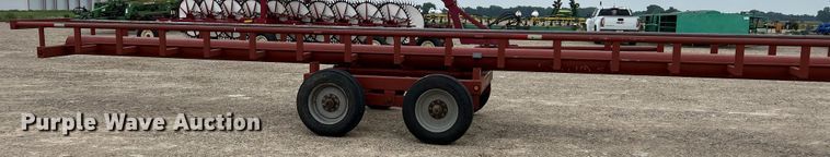 image for item DK7935 Red Ox  hay bale trailer