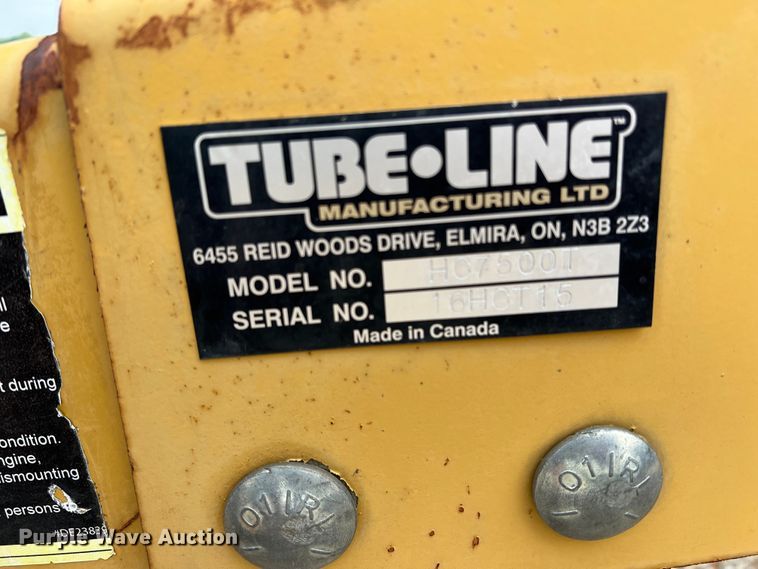 image for item DK7937 Tube Line HC7500T  hay conditioner