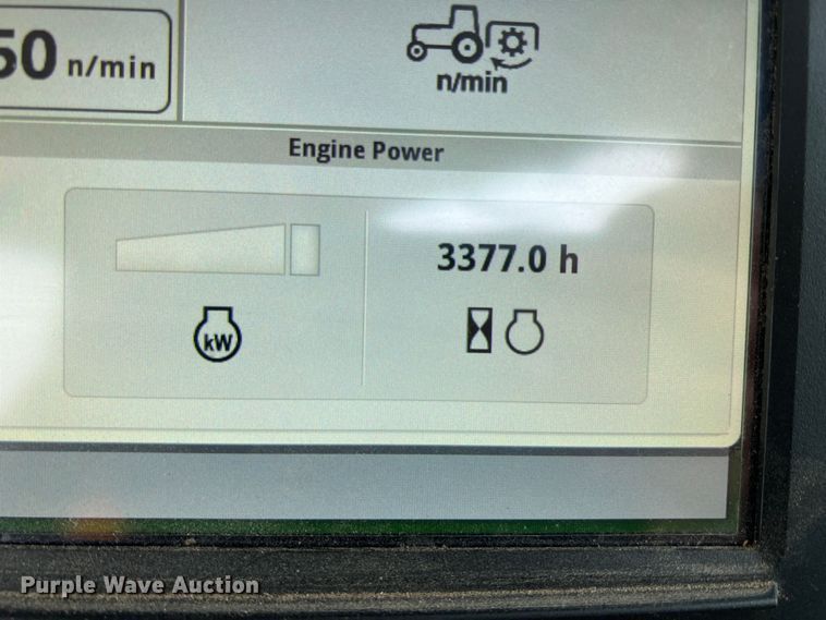 image for item DK7939 2017 John Deere 8245R  MFWD tractor