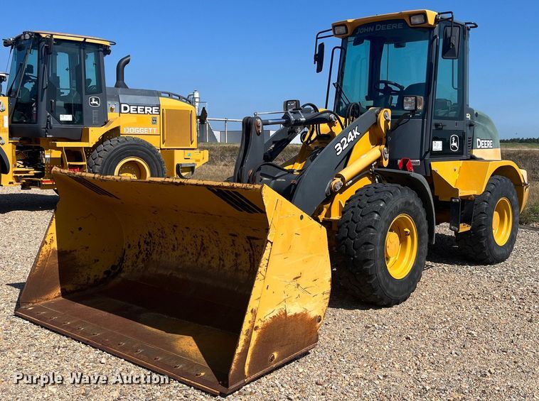 image for item DK7940 2016 John Deere 324K  wheel loader