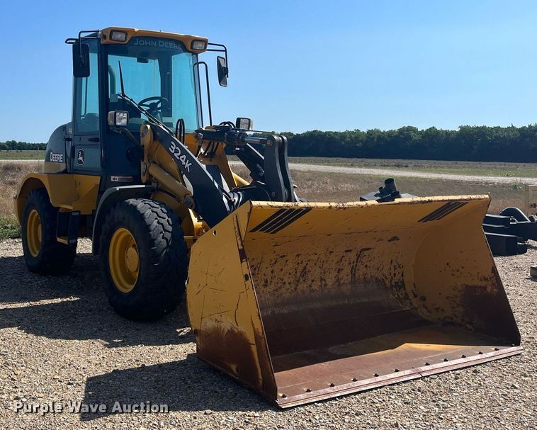image for item DK7940 2016 John Deere 324K  wheel loader