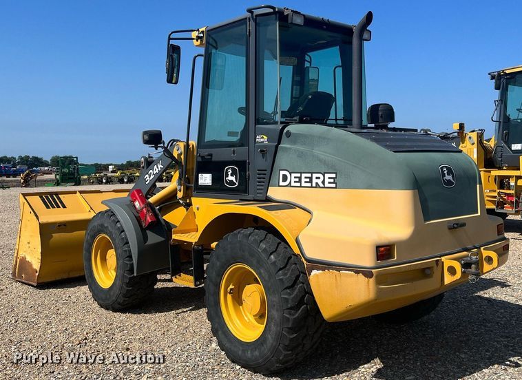 image for item DK7940 2016 John Deere 324K  wheel loader