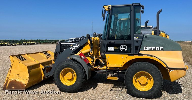 image for item DK7940 2016 John Deere 324K  wheel loader