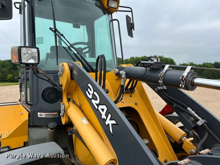 image for item DK7940 2016 John Deere 324K  wheel loader