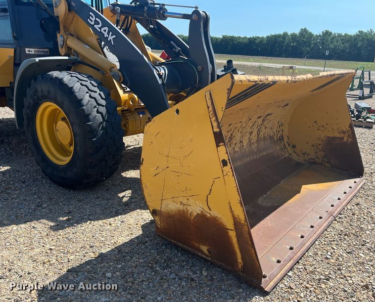 image for item DK7940 2016 John Deere 324K  wheel loader