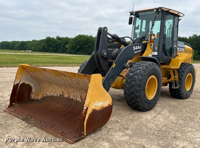 image for item DK7942 2014 John Deere 544K  high lift wheel loader
