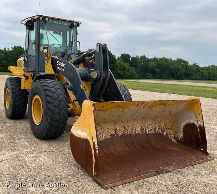 image for item DK7942 2014 John Deere 544K  high lift wheel loader